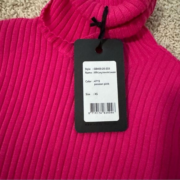 Goldbergh Mira Sweater Base Layer Passion Pink NWT size XS - Picture 6 of 6